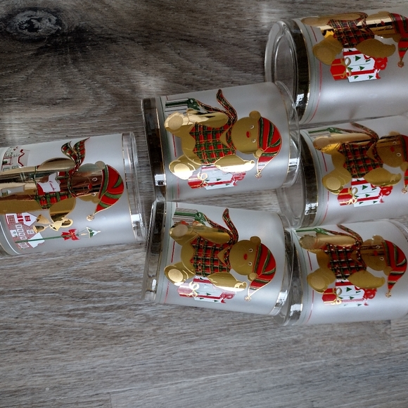 Culver glasses , set of 6 . - Picture 4 of 7